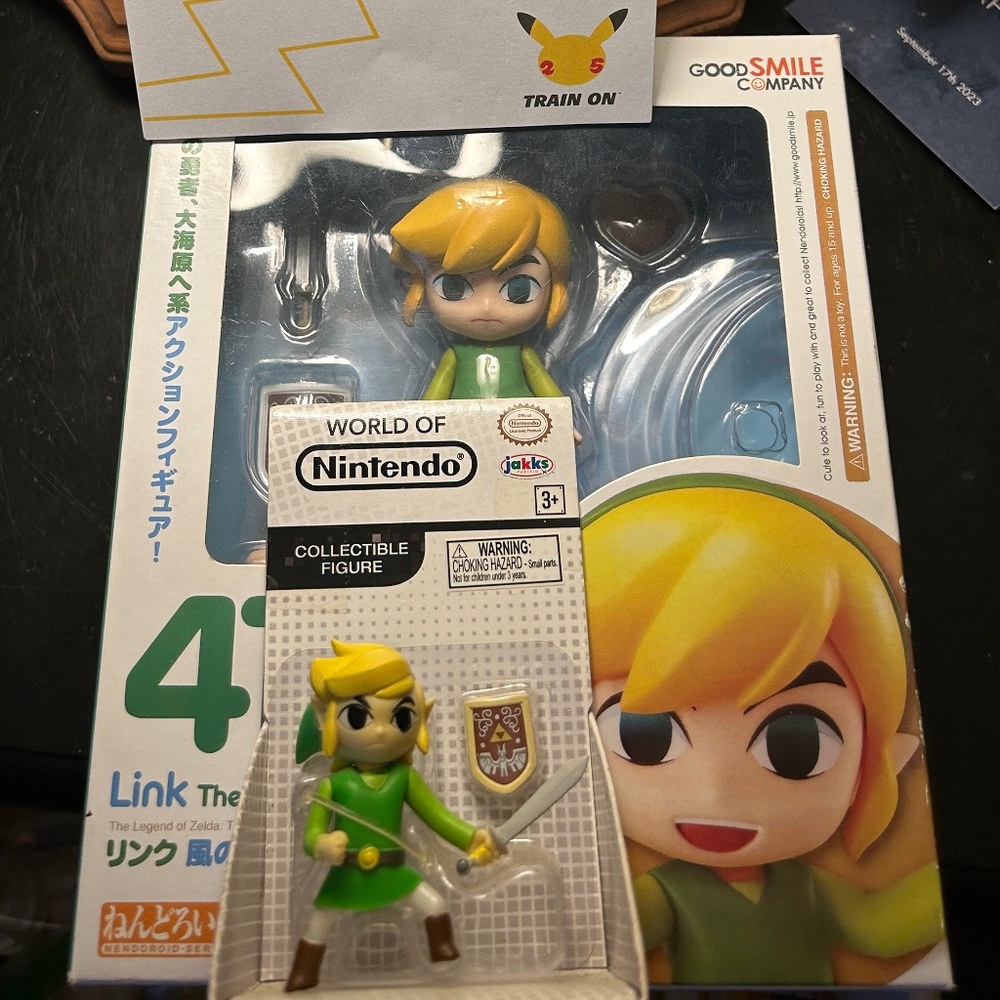 Wind Waker Link Nendoroid and Jakks Figure